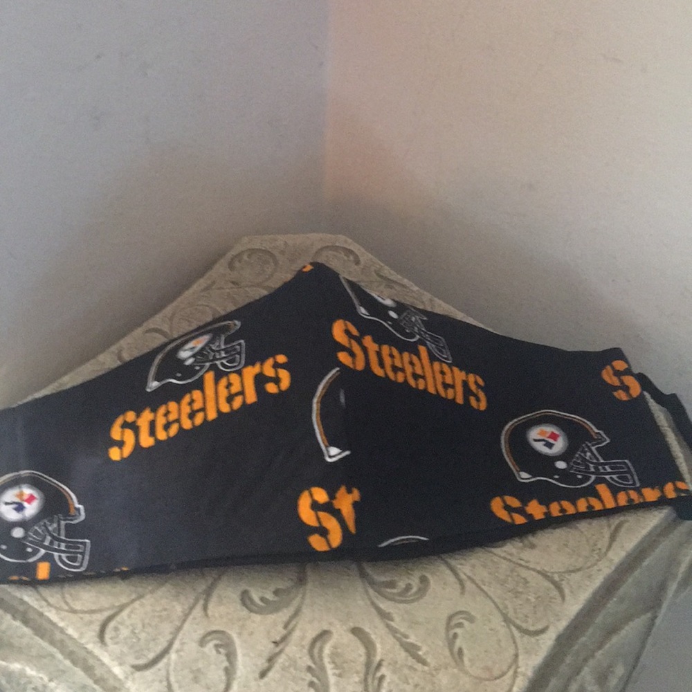 Homemade Steelers Face Mask🛍